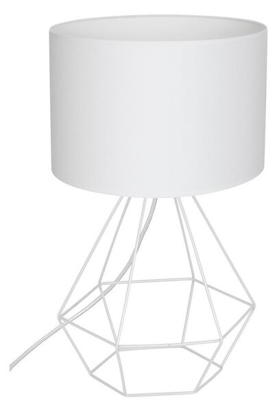 Stolná lampa ALMA 1xE27/60W/230V biela LU8965 + záruka 3 roky zadarmo