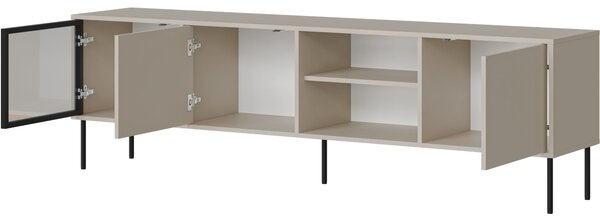 MEBLINE Komoda RTV ANDREA 200 3D kašmír
