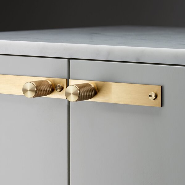 Buster + Punch BUSTER+PUNCH Furniture Knob / Plate / Cross - knopok FARBA: Brass