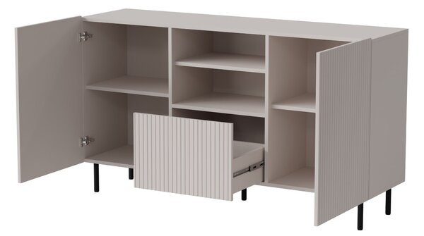HALMAR Komoda PAXOS KM-1 150 cm kašmírová/čierna