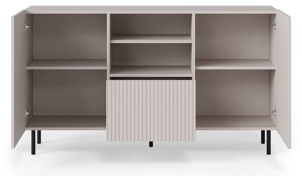 HALMAR Komoda PAXOS KM-1 150 cm kašmírová/čierna