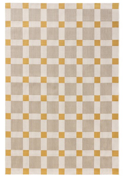 MOOD SELECTION Vega Beige/Yellow - exteriérový koberec