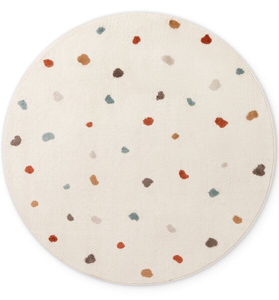 Hanse Home, Detský koberec Adventures 106210 Cream Multicolor kruh, 160x160 (priemer) kruh, biela, detská izba