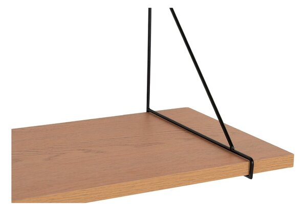 Polica v dekore jaseňa v prírodnej farbe 120 cm Chiba – House Nordic