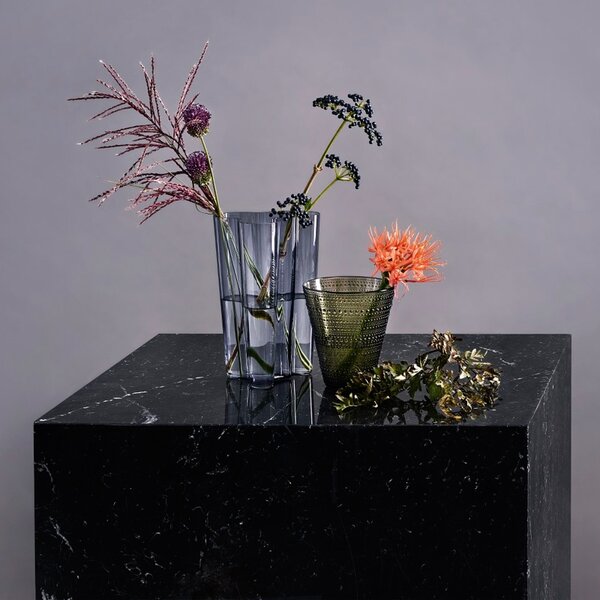 Iittala Váza Kastehelmi 154mm, machová