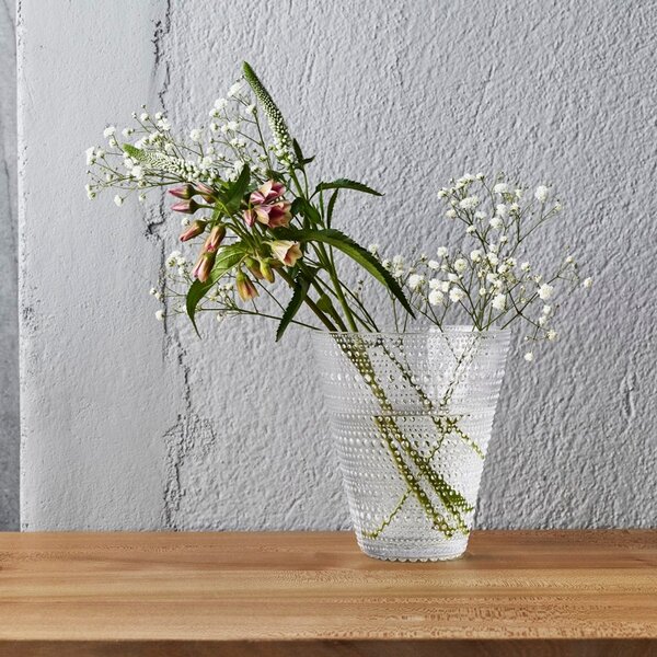 Iittala Váza Kastehelmi 154mm, číra