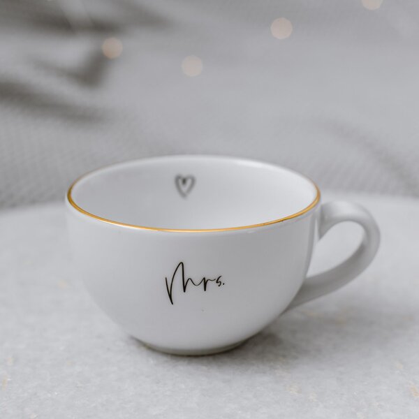 Porcelánový hrnček Mrs. 300 ml