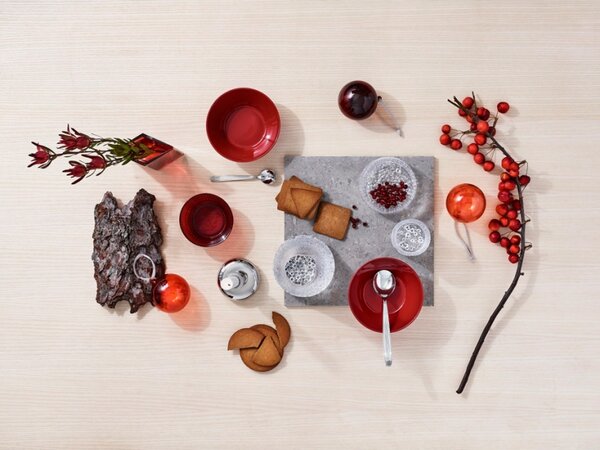 Iittala Vianočné ozdoby 5ks, veľké / červené