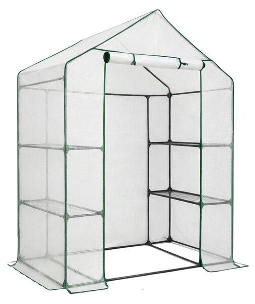Ak furniture Záhradný fóliovník SOMA 143x73x195 cm číry