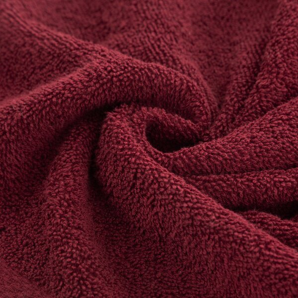 FROTÉ UTERÁK SMOOTH 50X100 CM BORDOVÁ