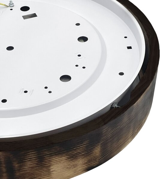 Brilagi - LED stropné svietidlo CARVALHO SMOKEY LED/36W/230V dub priemer 47,5 cm