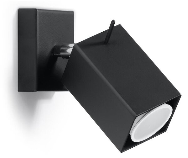 Sollux Nástenné bodové svietidlo MERIDA 1xGU10/40W/230V čierna SLX0064 + záruka 3 roky zadarmo
