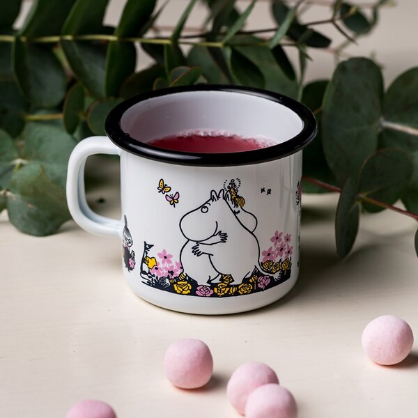Muurla Hrnček Moomin Hug 0,25l, biely