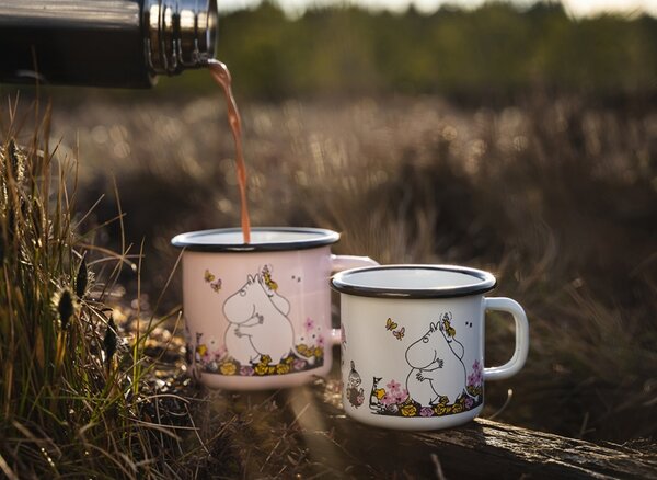 Muurla Hrnček Moomin Hug 0,25l, biely