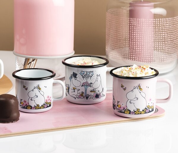 Muurla Hrnček Moomin Hug 0,25l, biely