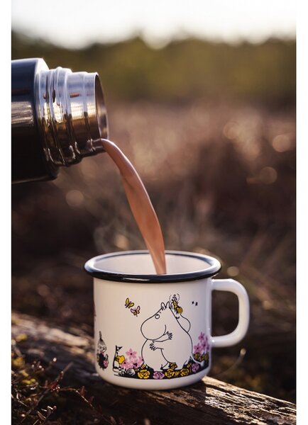 Muurla Hrnček Moomin Hug 0,25l, biely