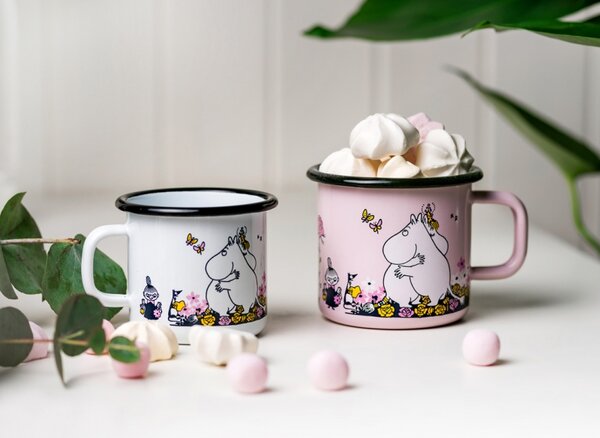 Muurla Hrnček Moomin Hug 0,25l, biely