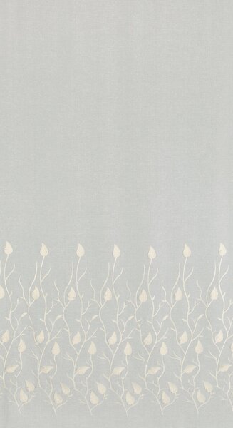 ZÁCLONA NA KRÚŽKOCH BROKLYN 140X250 CM CM VZOROVANÁ