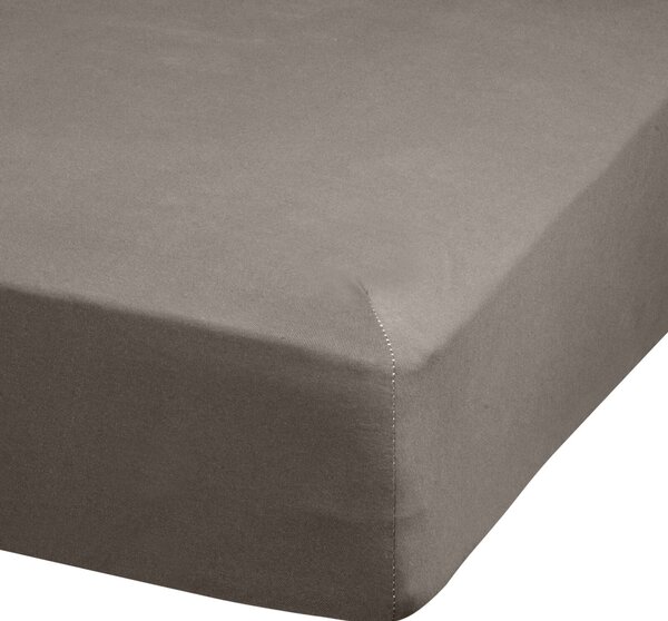 BAVLNENÉ PRESTIERADLO S GUMOU ADELA 180X200X25 CM SIVÁ