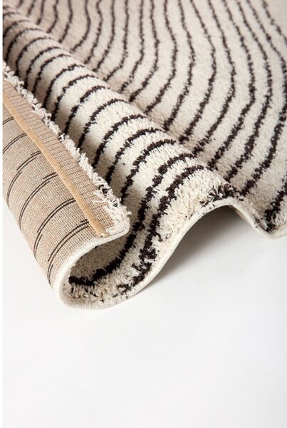 Čierny/béžový koberec 80x150 cm Coastalina – Selection