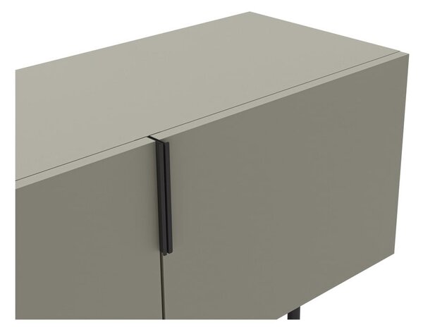 Zelenosivý TV stolík 200x54,5 cm Eldia – Marckeric