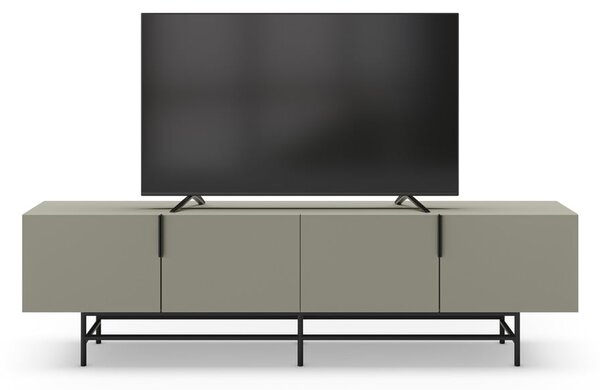 Zelenosivý TV stolík 200x54,5 cm Eldia – Marckeric