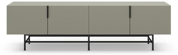 Zelenosivý TV stolík 200x54,5 cm Eldia – Marckeric