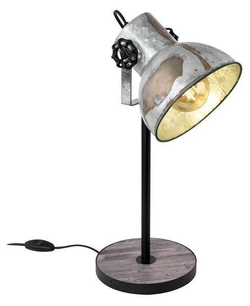 Eglo Eglo 49718 - Stolná lampa BARNSTAPLE 1xE27/40W/230V EG49718 + záruka 3 roky zadarmo