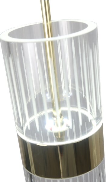 LED luster na lanku AMBIENTE 3xLED/6W/230V 3000/4000/6000K zlatý