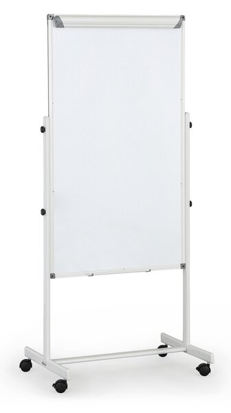 Mobilná tabuľa, flipchart, kombinovaný povrch, 1200 x 700 mm