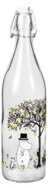 Muurla Sklenená fľaša Moomin Apples 1l