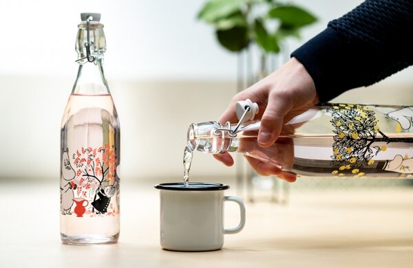 Muurla Sklenená fľaša Moomin Berries 0,5l