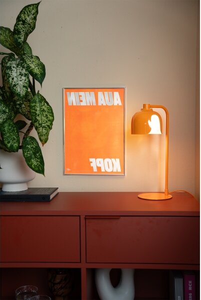 Osram - Stolná lampa DECOR COROLLE 1xG9/20W/230V oranžová