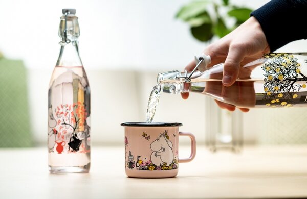 Muurla Sklenená fľaša Moomin Berries 0,5l