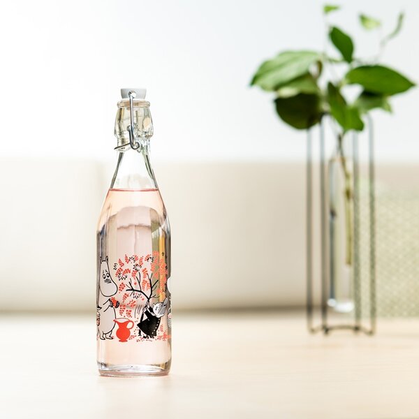 Muurla Sklenená fľaša Moomin Berries 0,5l