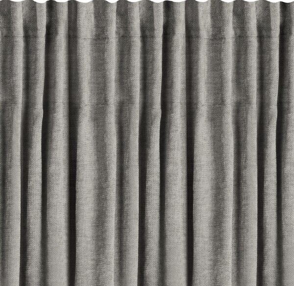 ZÁVES NA PÁSKE VANI 140X270 CM SIVÁ