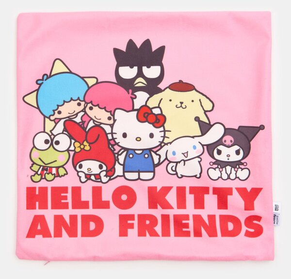 Sinsay - Obliečka na vankúš Hello Kitty and Friends - pastelová ružová
