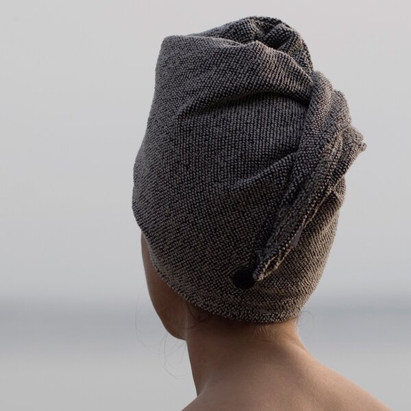 Lapuan Kankurit Turban na vlasy Kivi, tmavo sivý