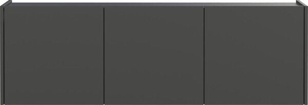 Antracitový TV stolík 138x45 cm Piana – Germania