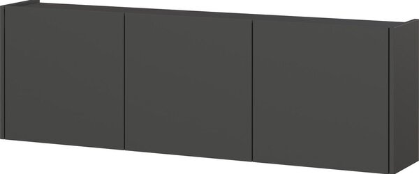 Antracitový TV stolík 138x45 cm Piana – Germania