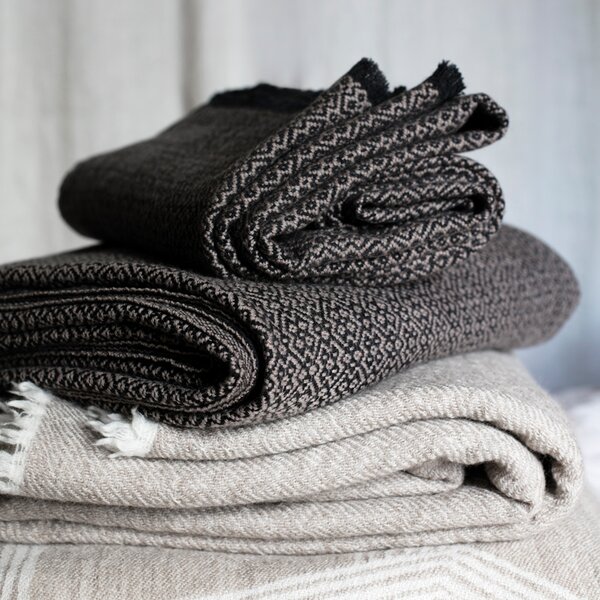Lapuan Kankurit Merino deka Koli 135x170, béžovo-čierna