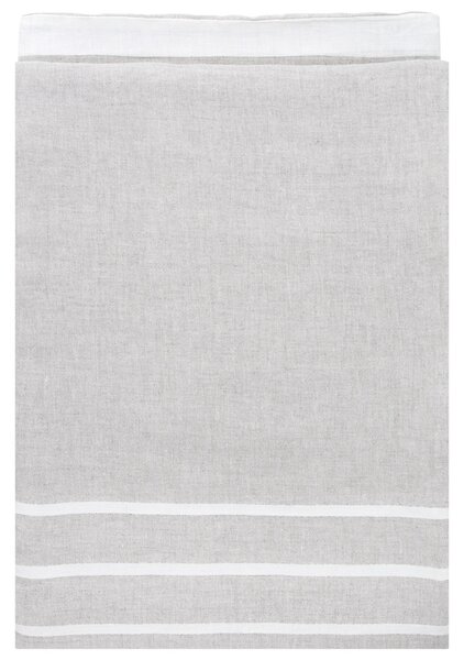 Ľanový uterák Usva, ľan-biely, Rozmery 95x180 cm