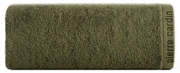 BAVLNENÝ UTERÁK PIERRE CARDIN EVI 50X90 CM TMAVOOLIVOVÁ