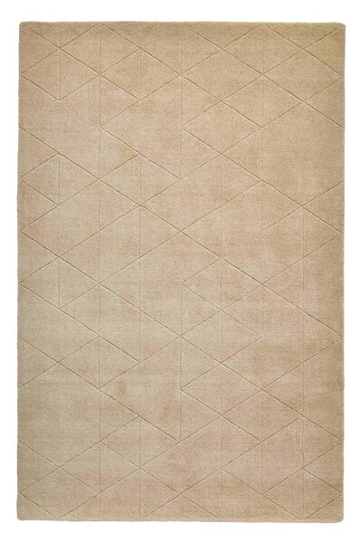 Béžový vlnený koberec Think Rugs Kasbah, 120 x 170 cm