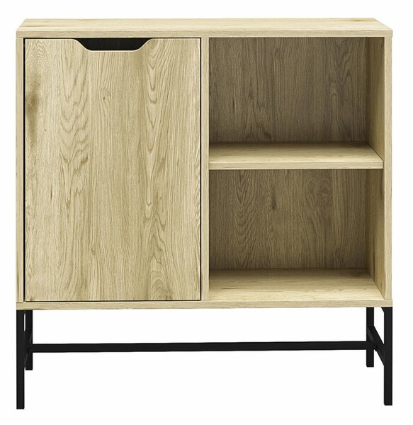 Knižnica v dekore duba 76x76 cm Modine - Støraa