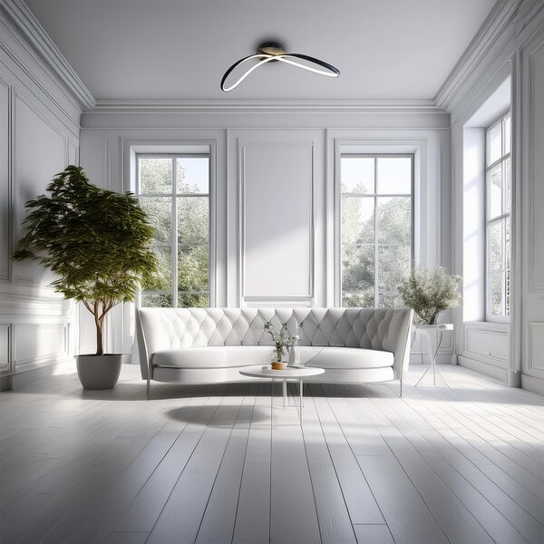 Stropné LED svietidlo Infinity, 1x LED 21w, 4000k, b