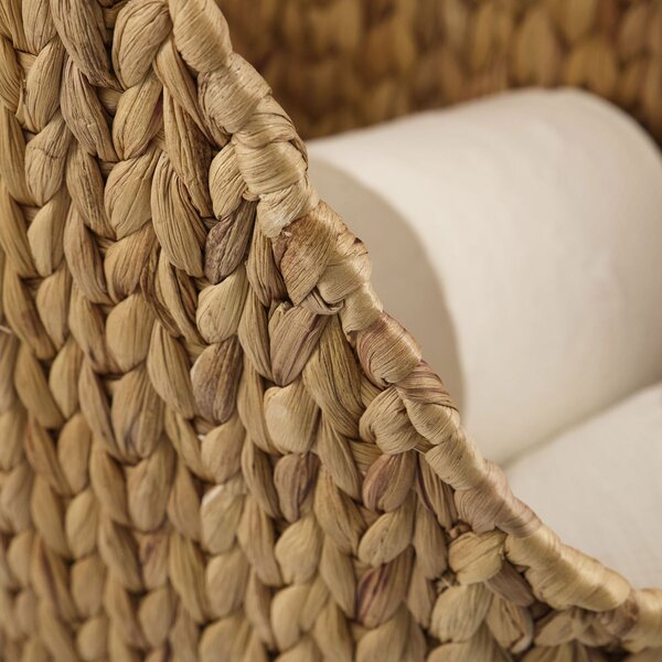 Kôš s držiakom na toaletný papier Natural