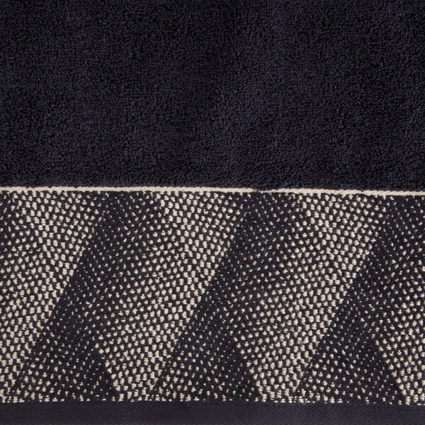 BAVLNENÝ UTERÁK LIMITED COLLECTION VICTORIA12 50X90 CM ČIERNA