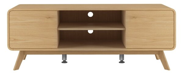 TV stolík v dekore duba v prírodnej farbe 140x53 cm Cassie - Støraa