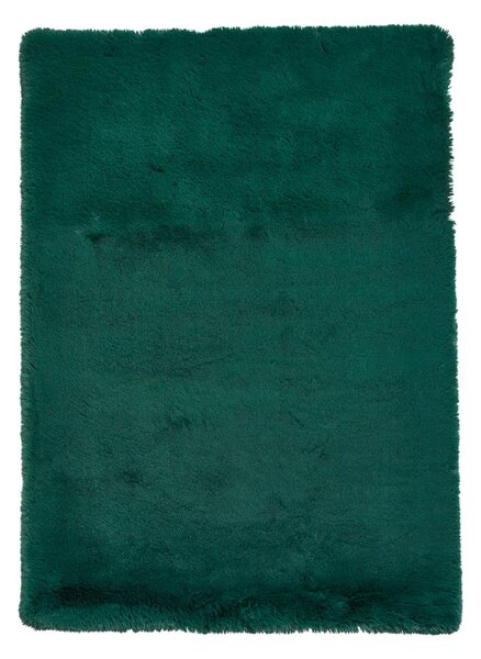 Smaragdovozelený koberec Think Rugs Super Teddy, 120 x 170 cm
